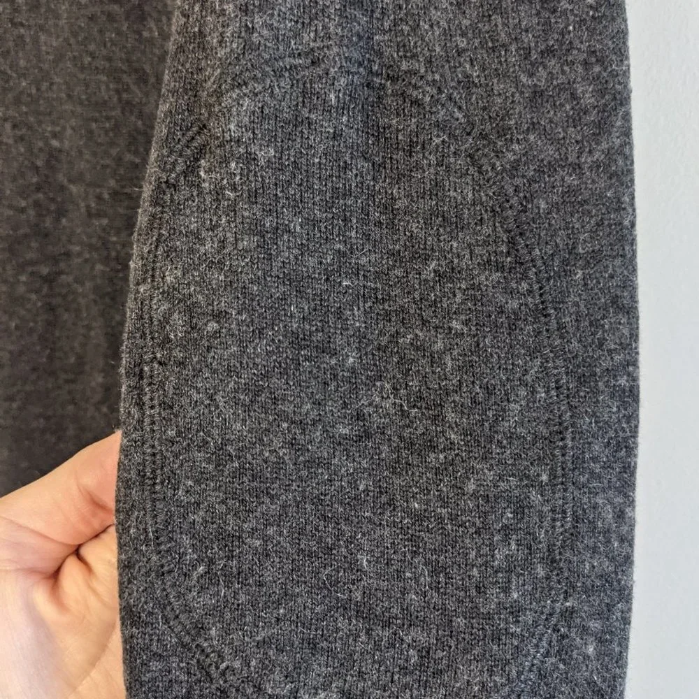 Banana Republic Silk Cashmere Half Zip Pullover Medium